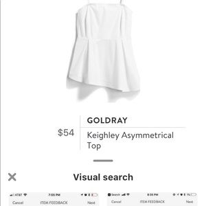 Goldray asymmetrical  top